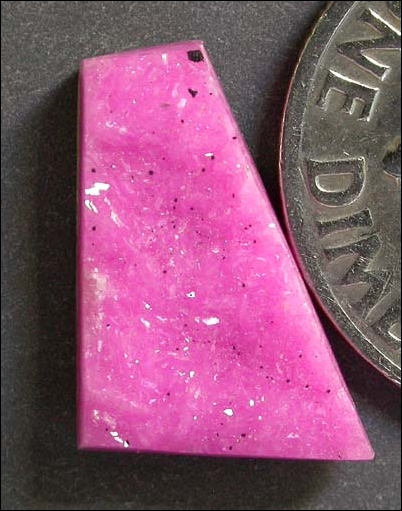 COBALTIAN CALCITE DRUZE (AFRICA) -- 3.48 CT. FREE SHAPE